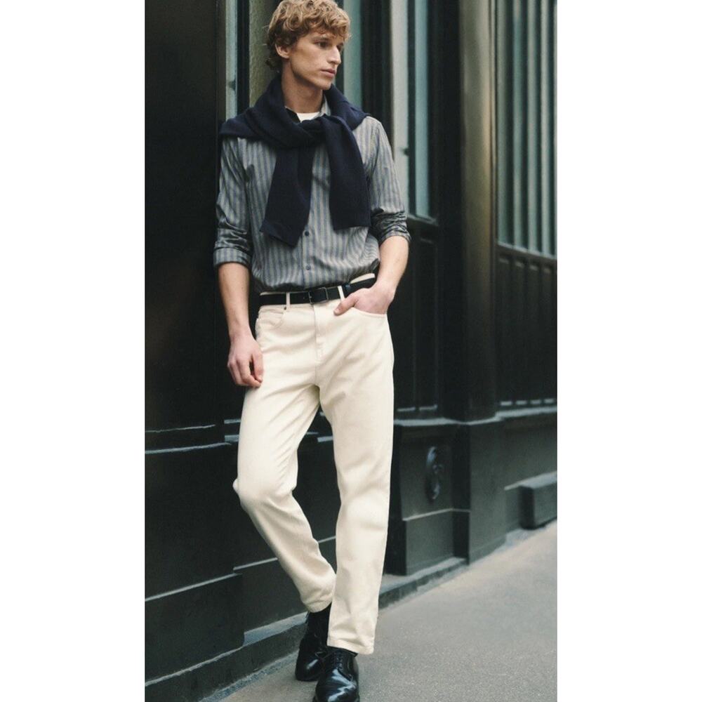 Emile Lafaurie Men’s Wool Navy Blue Cardigan Sweater Shawl Collar Sz Small